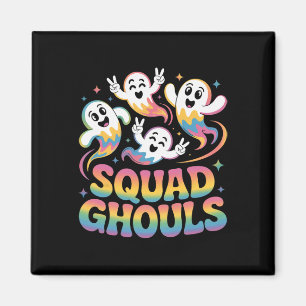 Squad Spöken Matching Funny Halloween 7 Magnet