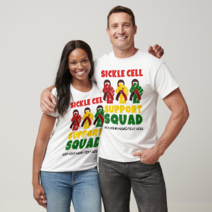 SQUAD-STÖD FÖR SQUAD-KLICELCELL T SHIRT