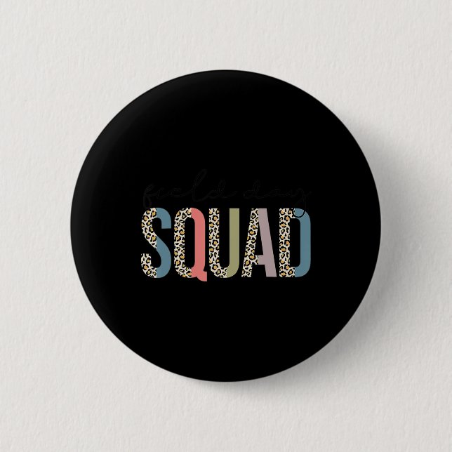 Squad Teacher Student första dagen i skolbön Knapp (Framsida)