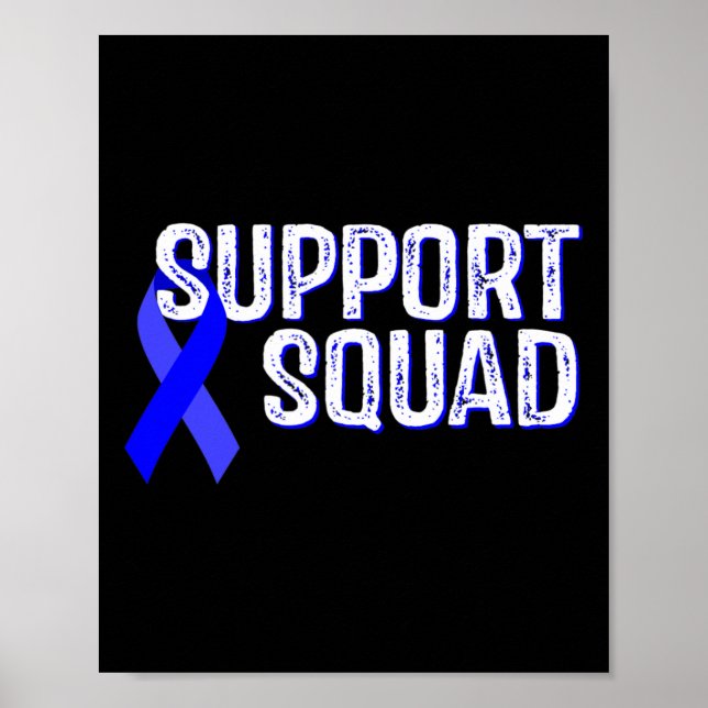 Squad Warrior Alopecia Areata Awareness Poster (Framsidan)