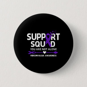 Squad Warrior Fibromyalgia Awareness Feather Knapp