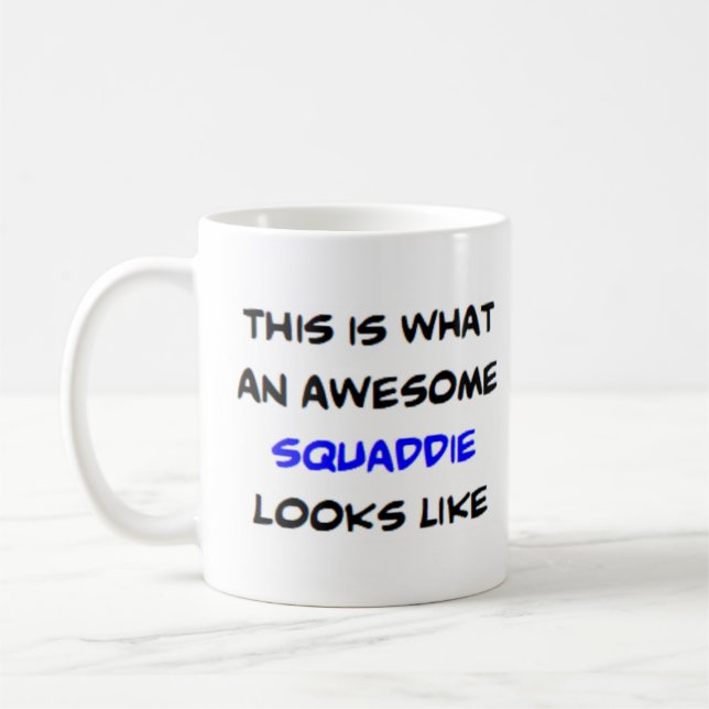 squaddie, fantastisk kaffemugg (Vänster)