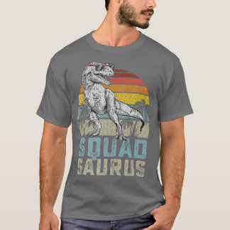 Squadsaurus T Re Dinosaur Squad Saurus Family Matc T Shirt