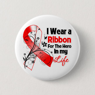 Squamell Cell Carcinoma Ribbon Hero i mitt liv Knapp