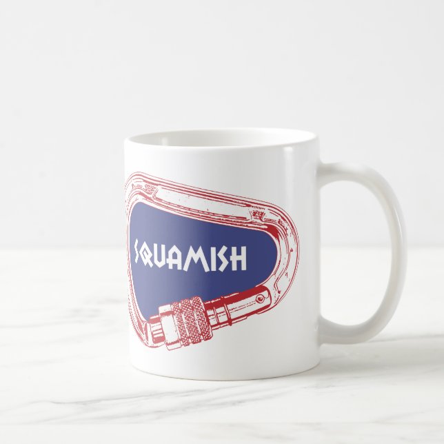 Squamish-klättringsskarvbin Kaffemugg (Höger)