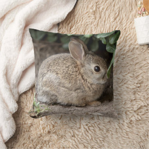 Square Bunny Pillow Kudde