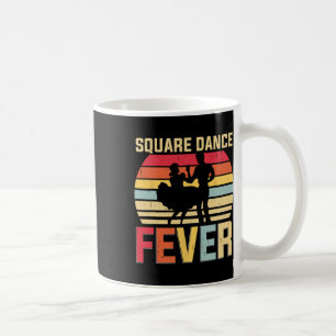 Square Dance Fever Cowboy Land Music Square Dan Kaffemugg
