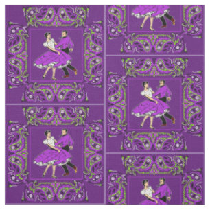 Square Dance par Lila and Lila Bandana 2 Tyg