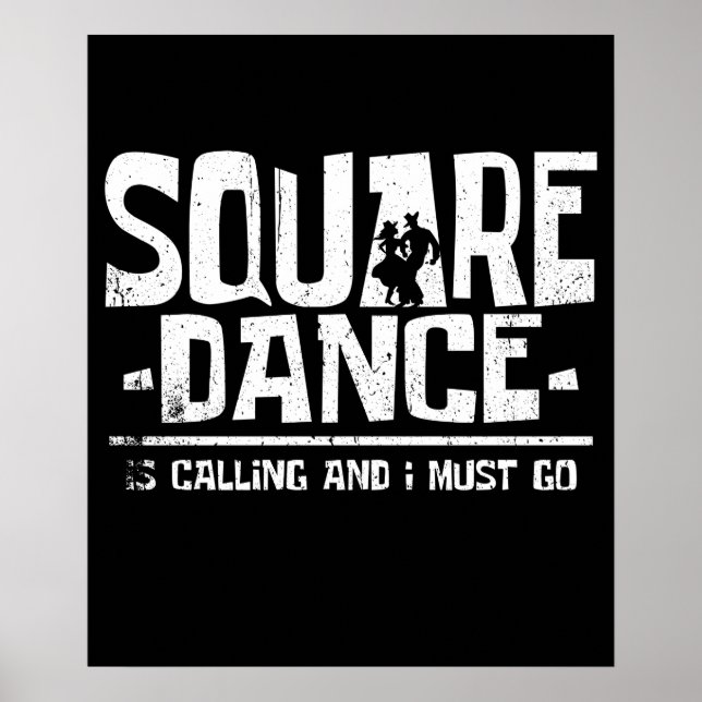 Square Dance Poster (Framsidan)