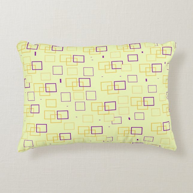 Square Dance Prydnadskudde (Framsidan)