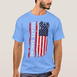 Square Dancing Country Dance Floor Southerners  T Shirt