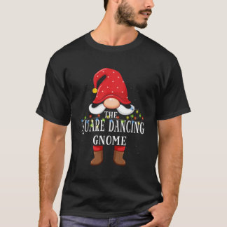 Square Dancing Gnome Family Pajama T Shirt