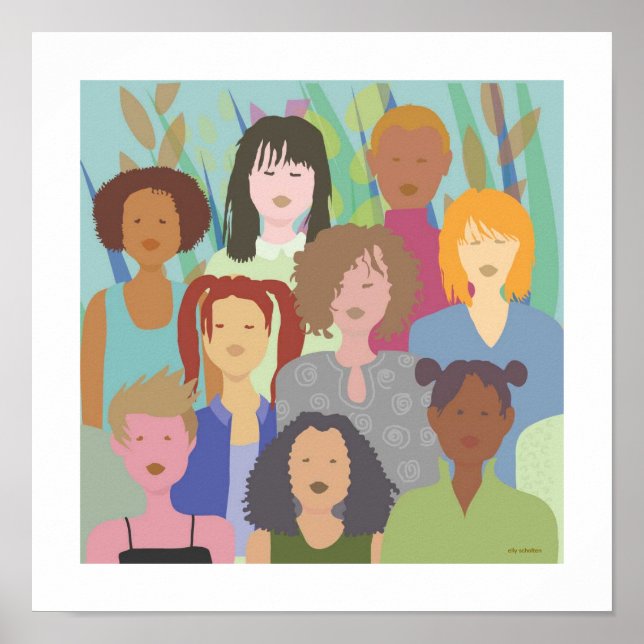 square diversity women poster (Framsidan)