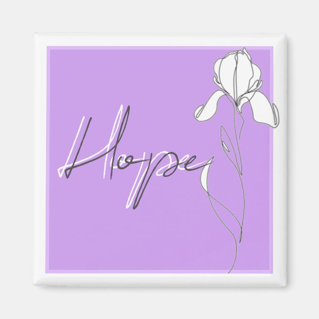 Square Hope Magnet (Framsidan)