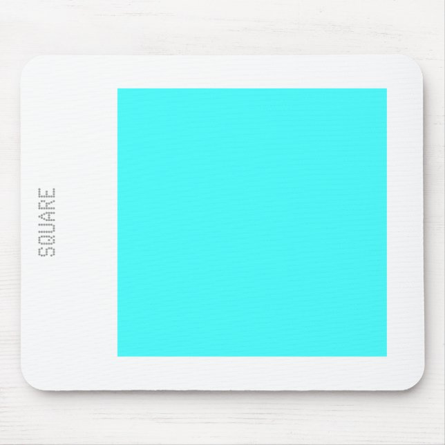 Square - Ice Blue and White Musmatta (Framsidan)