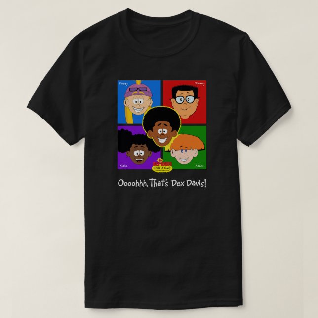 "Square Kids" Unisex T-shirt (många färg) (Design framsida)