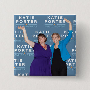Square knäppas den Katie portvakten för kongress Knapp
