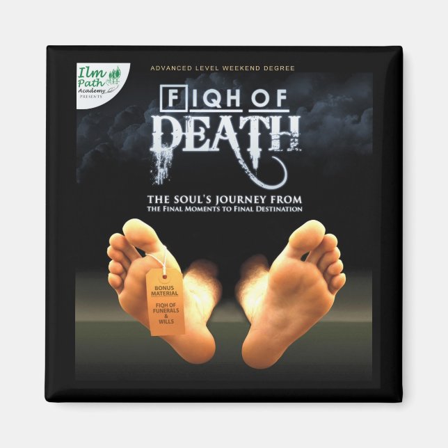 Square Magneet - Fiqh of Death Magnet (Framsidan)