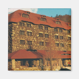 Square Magnet med Grove Park Inn