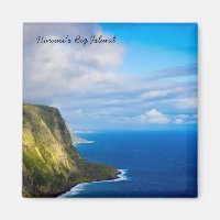 Square Magnet of Hawaii's Big Island