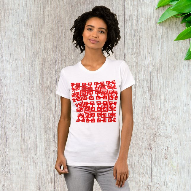 Square Mesh Womens T-Shirt (Skapare uppladdad)