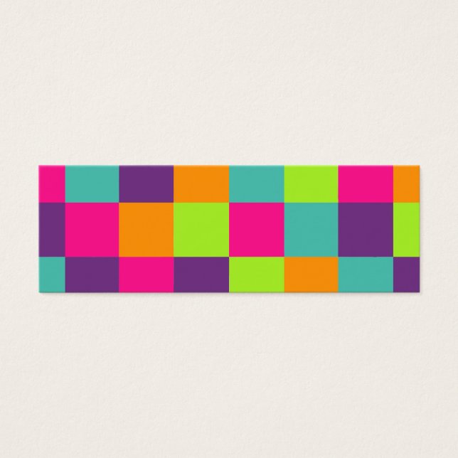 Square Mönster Litet Visitkort (Framsidan)