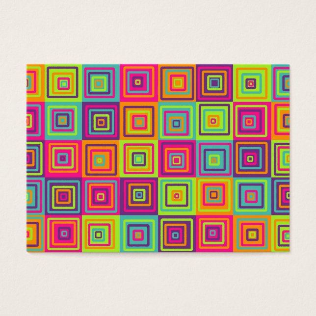 Square Mönster Visitkort (Framsidan)