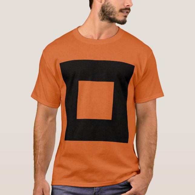 Square Motif T Shirt (Framsida)