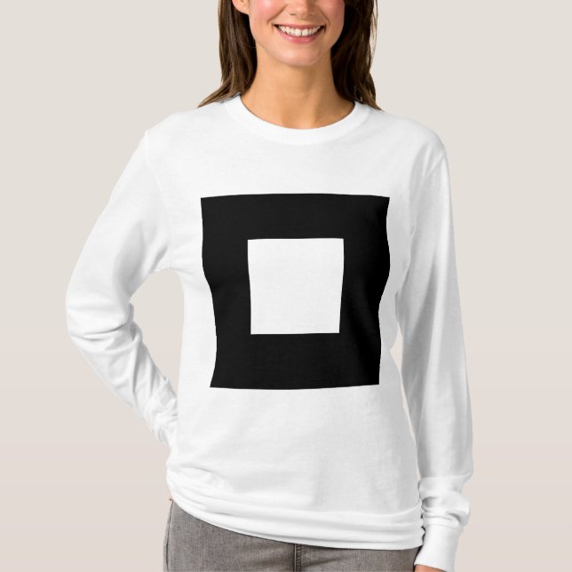 Square Motif T Shirt (Framsida)