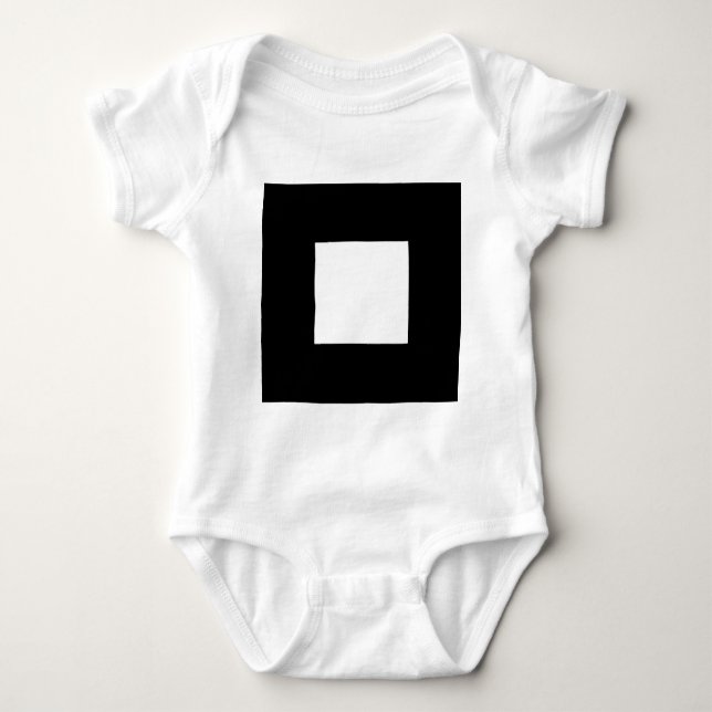 Square Motif T-shirt (Framsida)