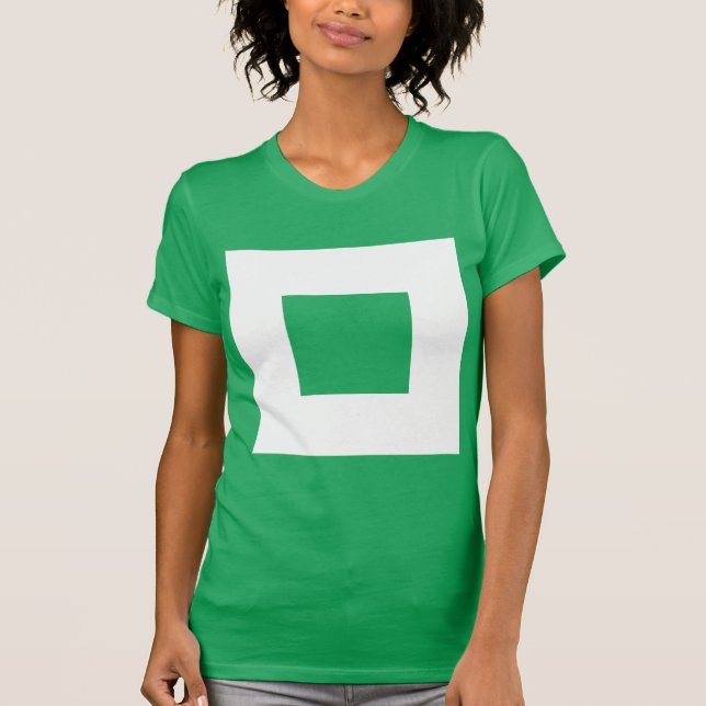 Square Motif T-shirt (Framsida)