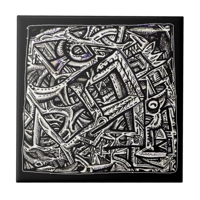 Square One, av Brian Benson Kakelplatta (Framsidan)