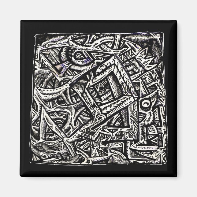 Square One, av Brian Benson Magnet (Framsidan)