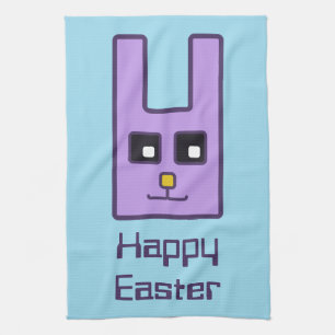 Square Påskhare Kitchen Towel Kökshandduk