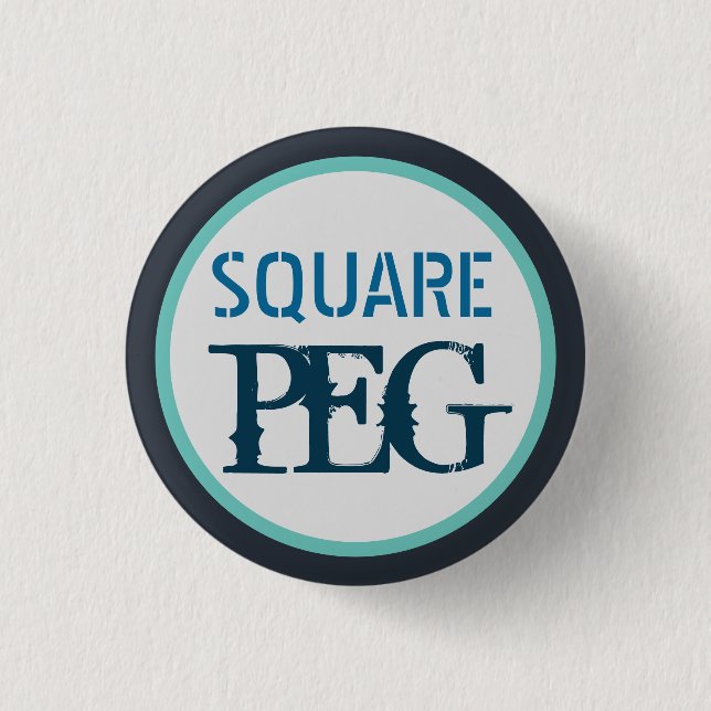 Square Peg Knapp (Framsida)