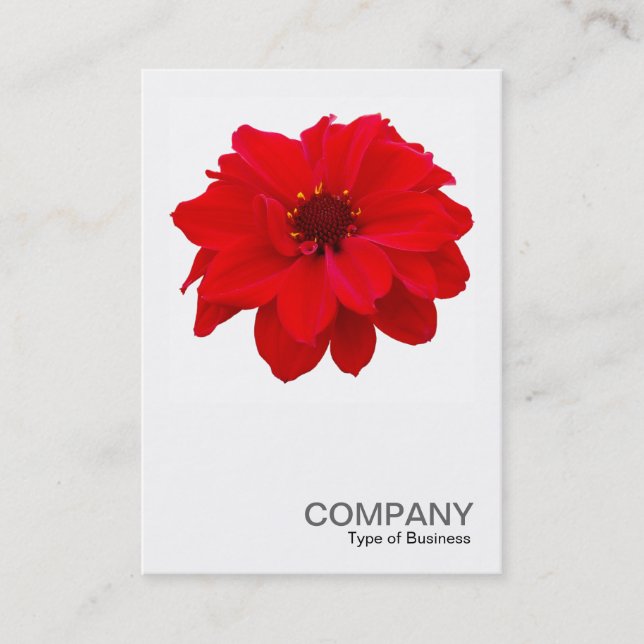 Square Photo 0160 - Dahlia, biskop till Llandaff Visitkort (Framsida)