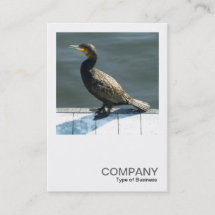 Square Photo 0250 - Cormorant Visitkort