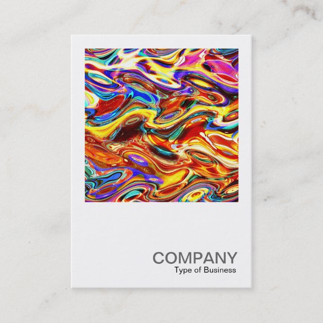 Square Photo 0299 - Färg Mix 01 Visitkort (Framsida)