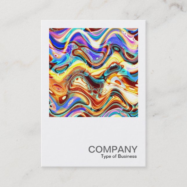 Square Photo 0300 - Färg Mix 02 Visitkort (Framsida)