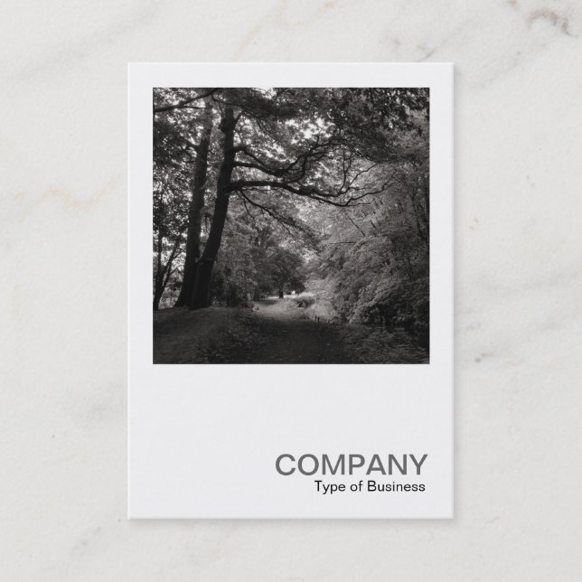 Square Photo 0408 - Canal Bute Park Visitkort (Framsida)