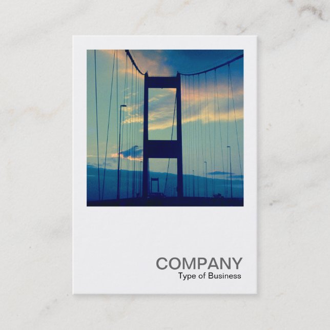 Square Photo 0415 - Bridge till England Visitkort (Framsida)