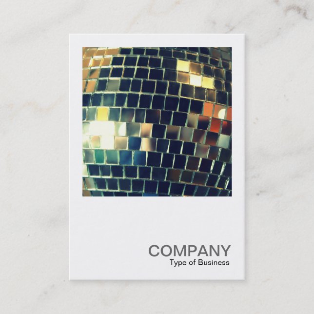 Square Photo 0420 - Spegel Boll Visitkort (Framsida)