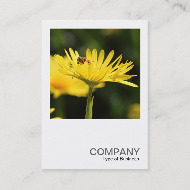 Square Photo 0543 - Busy Bee Visitkort (Framsida)