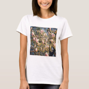 Square Photo - Magnolia Blommar T Shirt