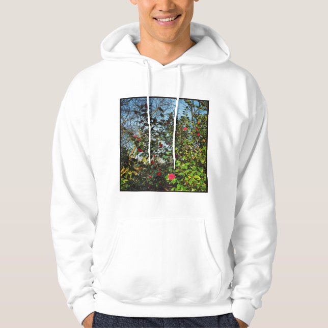 Square Photo - Magnolia Bush 01 Hoodie (Framsida)