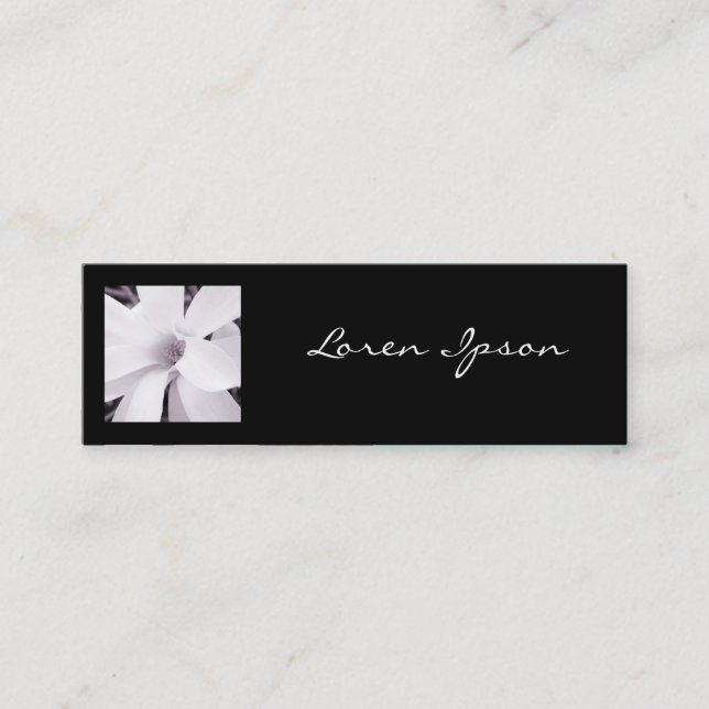 Square Photo - Magnolia Mini Visitkort (Framsida)