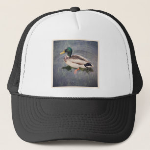 Square Photo - Mallard Anka Keps