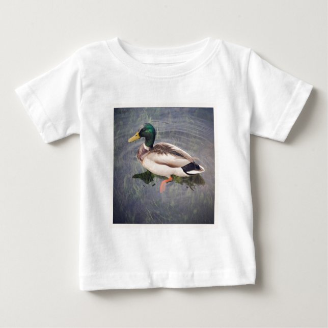 Square Photo - Mallard Anka T-shirt (Framsida)