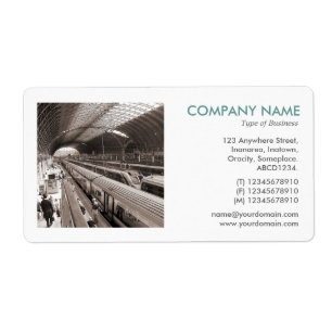 Square Photo - Paddington Station London Fraktsedel