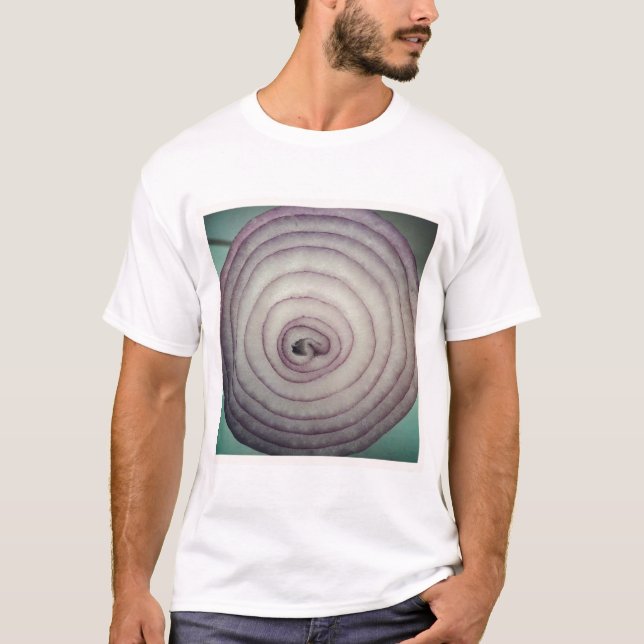 Square Photo - Red Onion T-shirt (Framsida)